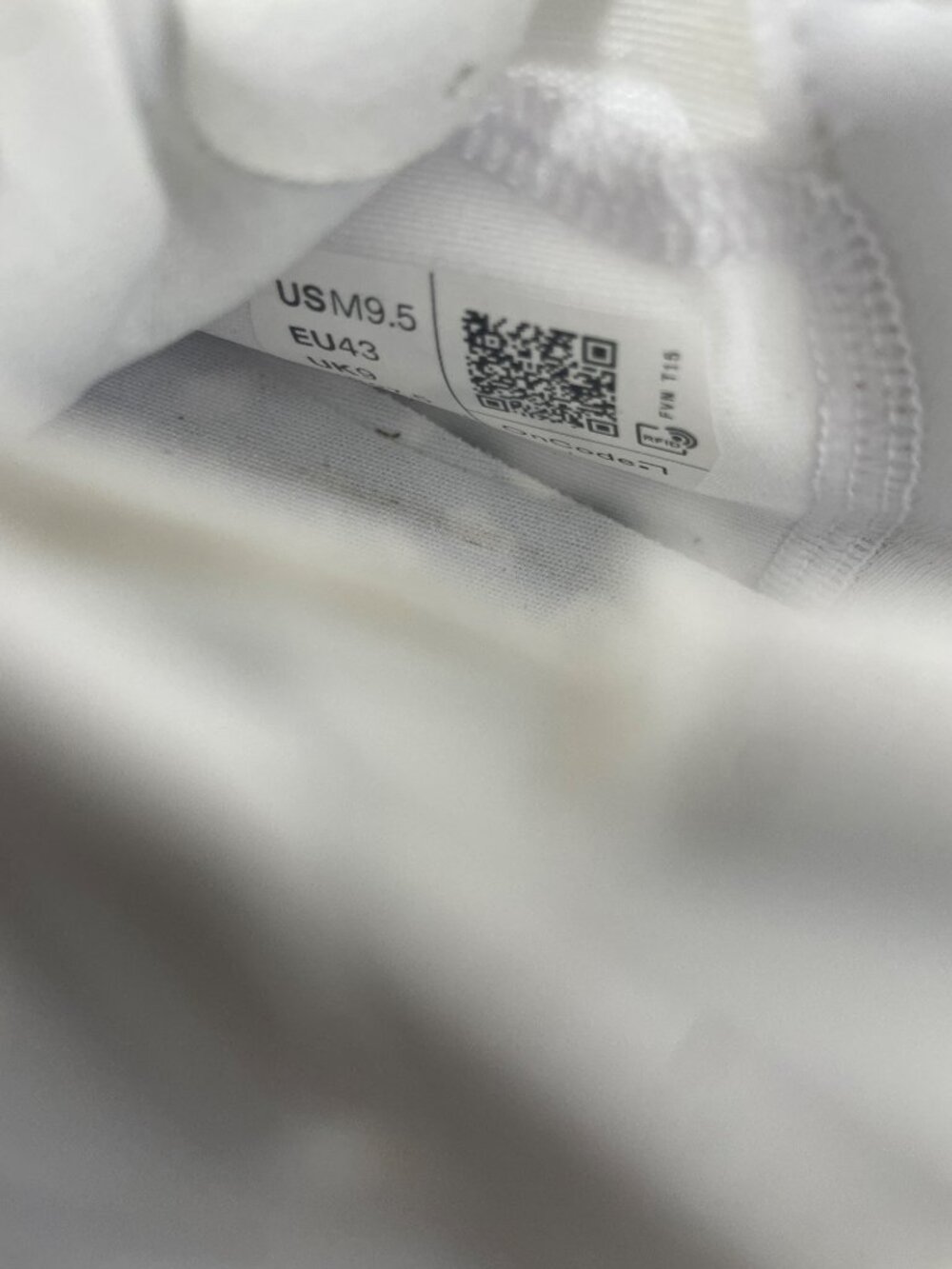 On Cloudpulse Running Athletic Mesh Shoes White/Frost Men's US Size 9.5 NWB - Picture 11 of 12